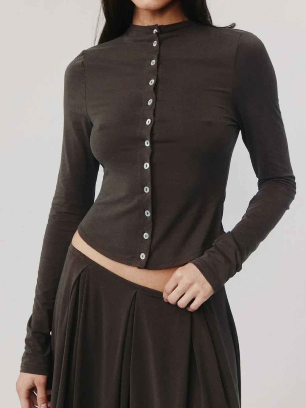 With Jean Jolie top size xs